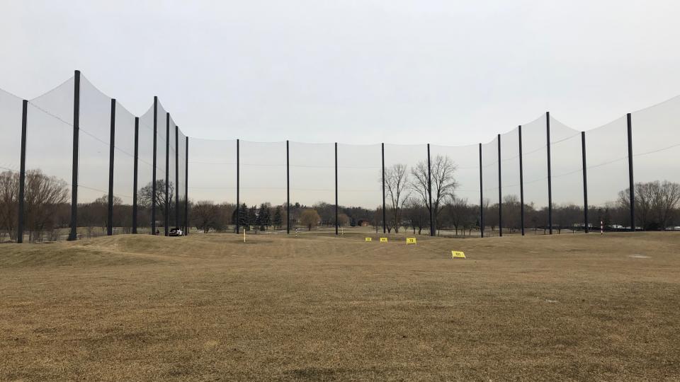 Driving Range Net Replaced - Range Ready for Season Opening!