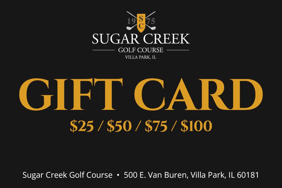 Sugar Creek Gift Card